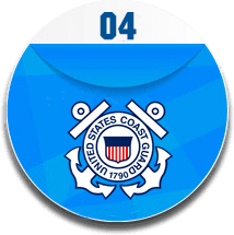 It is a logo for United States coast guard.
